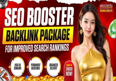 SEO Booster Backlink Package To Improve Your Website's SEO Growth