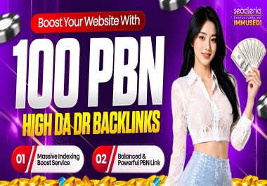I Will Build 100 Premium Manual PBN Backlinks To Improve Your Website SEO Authority & Ranking