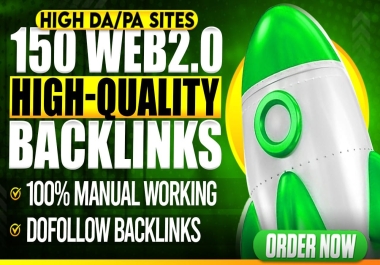 Powerful 150 Web2.0 Backlinks To Boost SEO Ranking