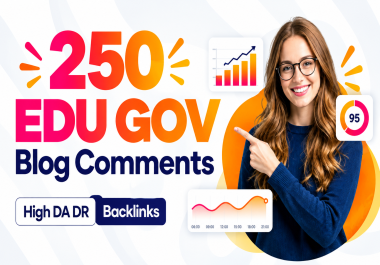 250 EDU GOV Blog Comments High Authority SEO Link Building Service