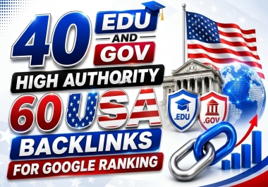 &nbsp 40 EDU AND GOV HIGH AUTHORITY 60 USA BACKLINKS FOR GOOGLE RANKING&nbsp &nbsp