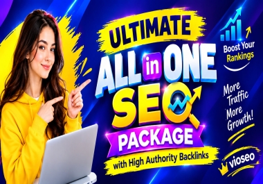 Ultimate All-in-One SEO Package with High-Authority Backlinks