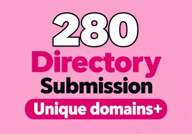 280+ Directory Backlinks from Unique Domains for SEO