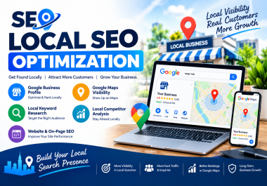 I will optimize your website and Google Business Profile for local SEO