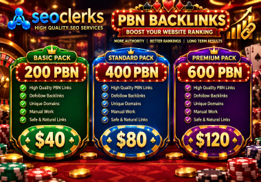 High Quality 200 PBN Backlinks for Better Rankings