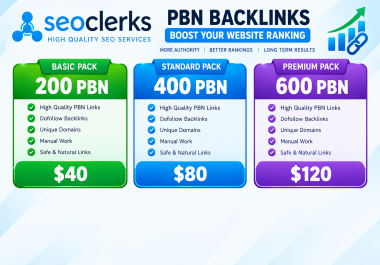 High Quality 200 PBN Backlinks for Better Rankings