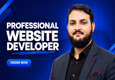 I will build a professional custom website for your business.