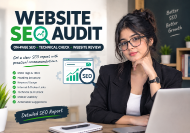 I will manually audit your website SEO and provide a detailed SEO report