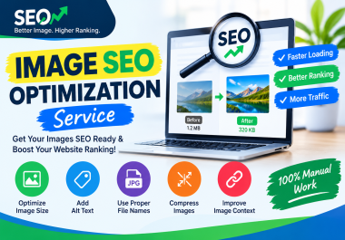 I Will Optimize Website Images for SEO