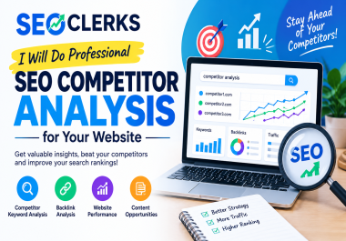 I Will Do Professional SEO Competitor Analysis for Your Website