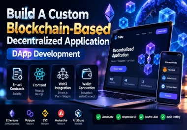 I Will Develop Your Solidity Smart Contract And Web3 DApp
