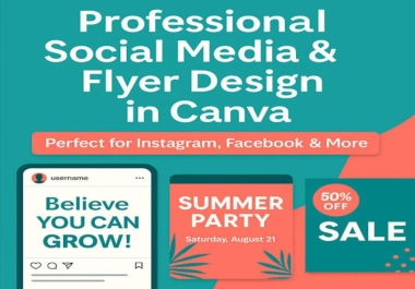 Premium Social Media Poster Design