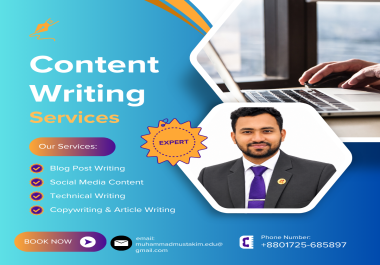 I will write 1000+ words engaging SEO blog posts and articles that rank on Google