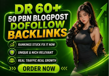 Build DR 60+ PBN BLOGPOST Dofollow Homepage SEO Backlinks high authority linkbuilding