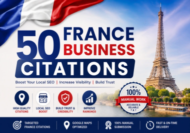 Top 50 France Local Citations for Local SEO
