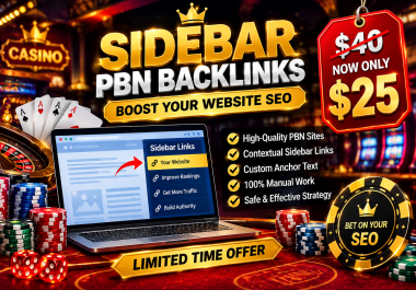 I Will Build Contextual Sidebar PBN Backlinks to Boost Your Website SEO