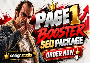 I Will Deliver a Premium Page 1 Booster SEO Package
