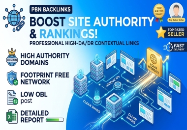 I will build High DA PBN Backlinks for Powerful Google Ranking Boost