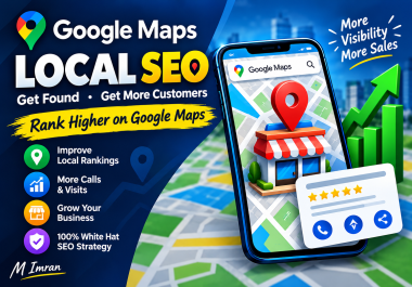 I will boost your local SEO and Google Maps rankings for more traffic