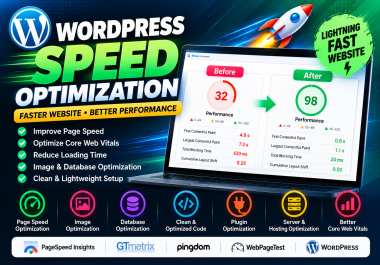 I will optimize WordPress website speed and performance