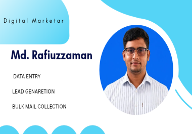 I will do professional data entry,  web research,  and copy paste work