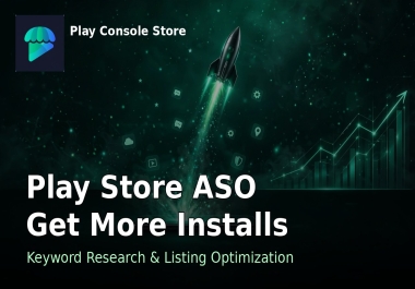 I will do google play ASO and optimize your app listing ranking