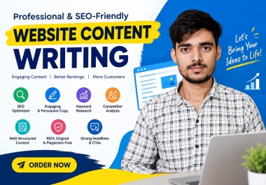 i will write a high quality, engaging, and SEO-friendly content that you want