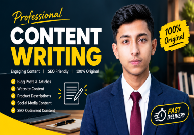 I will produce SEO blog posts,  articles,  and website content.