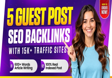 Build Powerful Backlinks with Premium Guest Posts on High DA/DR Websites