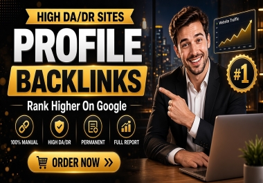 111 premium manual profile backlinks for a strong SEO foundation