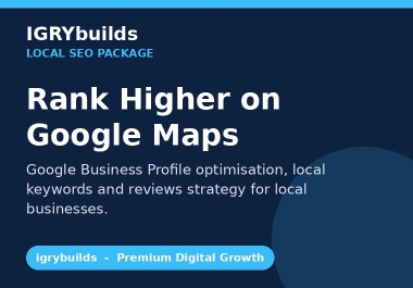 Local SEO & Google Maps Optimisation for Local Businesses