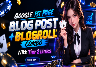 Pbns Combo Stack Blogpost & Blogroll Blast with Tier 2 Link Juice