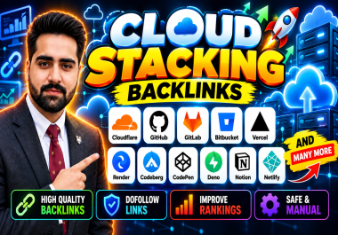 Cloud Stacking Backlinks with High Quality Dofollow SEO backlinks