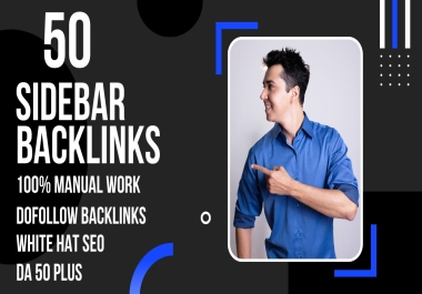I will create 50 high quality blogroll backlinks for SEO