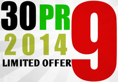 I will do manually 30 PR9 Backlinks High Pr dofollow edu links