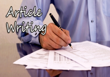 I will write unique 400 words article