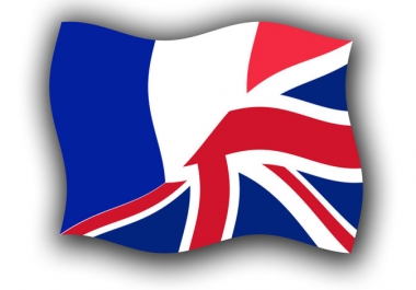 I will translate any English text to Perfect French-800 words