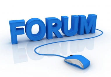 50 Forum Link Building Post