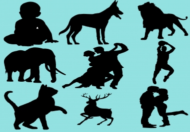 I will create silhouette from your photo