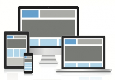 Responsive Website Enter Page