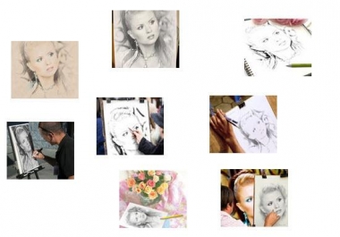 I will draw you a pencil drawing