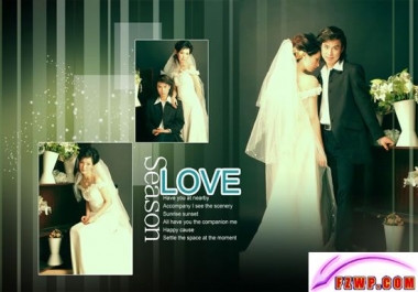 create wedding albums,  wedding vidoes,  etc,  vidoe template. just for 5