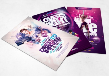 I will Make AWESOME and Professional Flyer