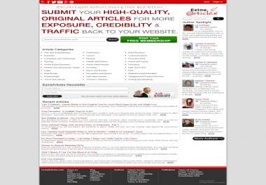 1000 words of Ezine quality content