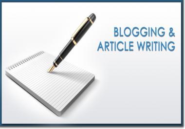 Writer/ Blogger that will gather information and write anything upon request