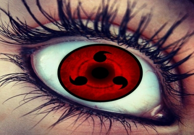 I will transform your eyes to the beautiful sharingan eyes