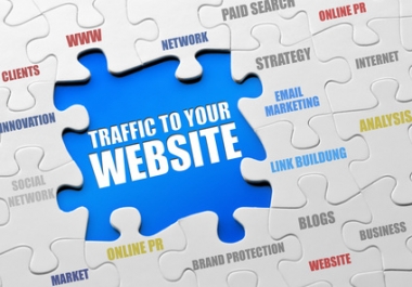 Daily 30000+ real organic human traffic