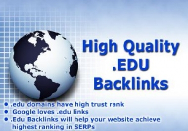 250 Manual. Edu Powerful Do-Follow Backlinks