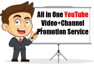 All in One YouTube Promotion Service Get Your Message Across