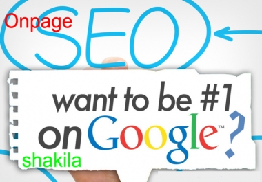 fix clear all onpage SEO errors on your site or blog